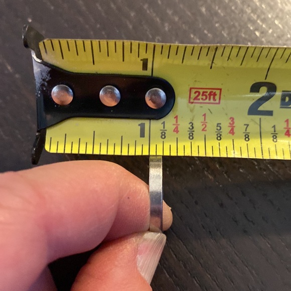 Platinum Wedding Band, Size 6 1/2 - Picture 2 of 3